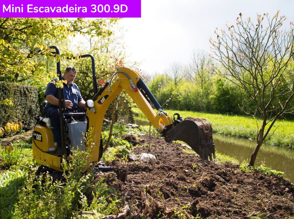 Catálogo Mini Escavadeira 300.9D Caterpillar