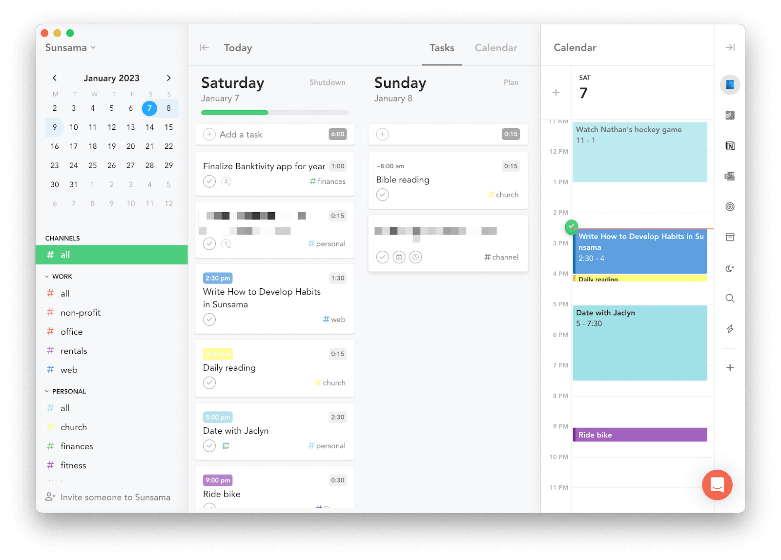 How to Create Habits with Sunsama – The Sweet Setup