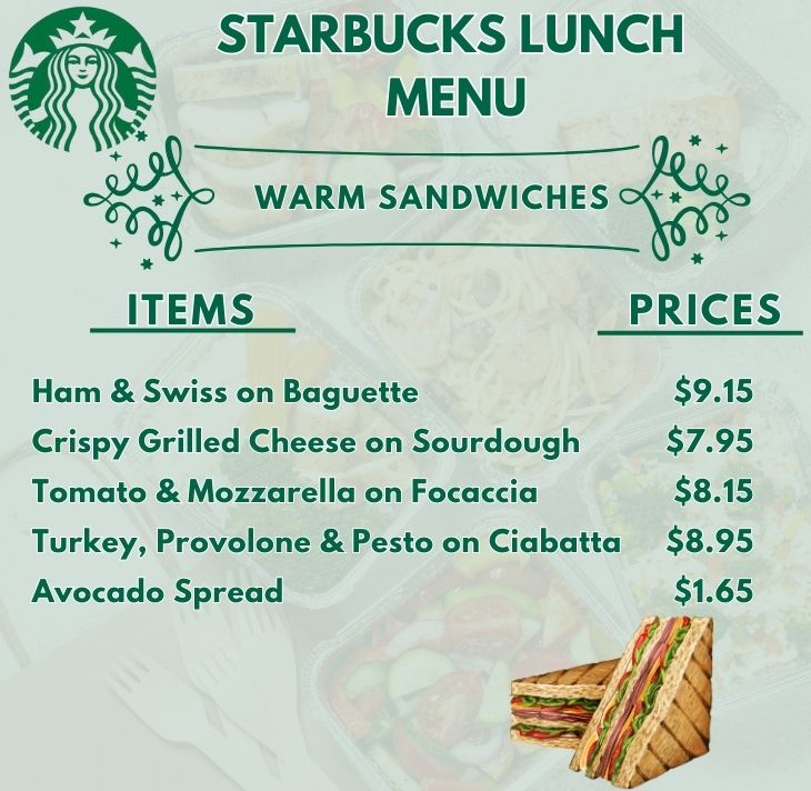 Warm Sandwiches starbucks