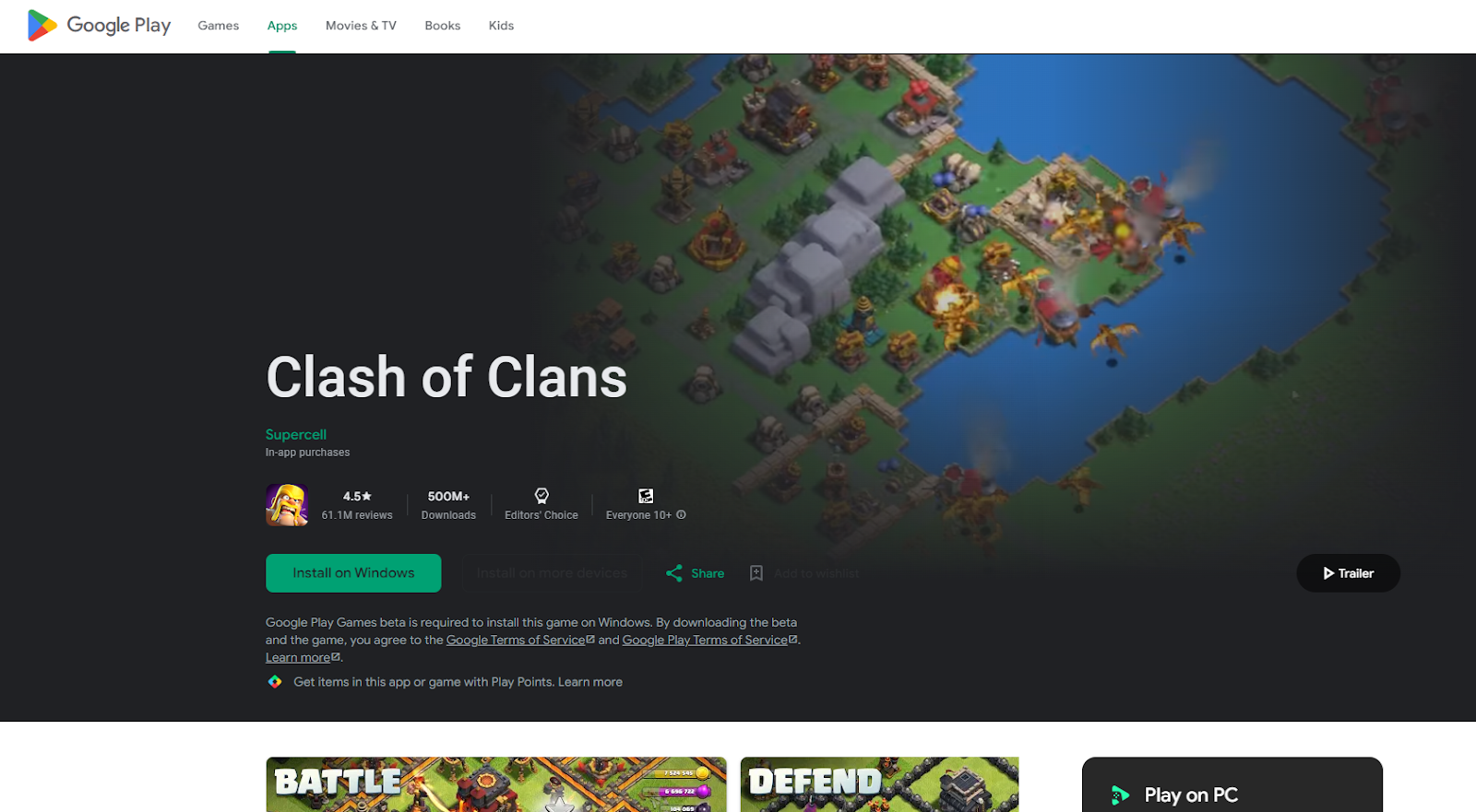 Initialization Guide: Clash of Clans