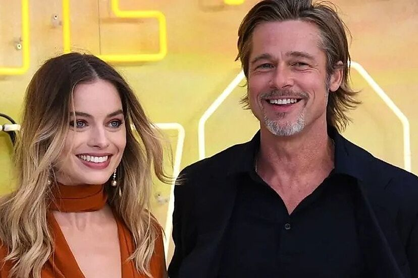 Brad Pitt e Margot Robbie celebridades favoritas para um affair