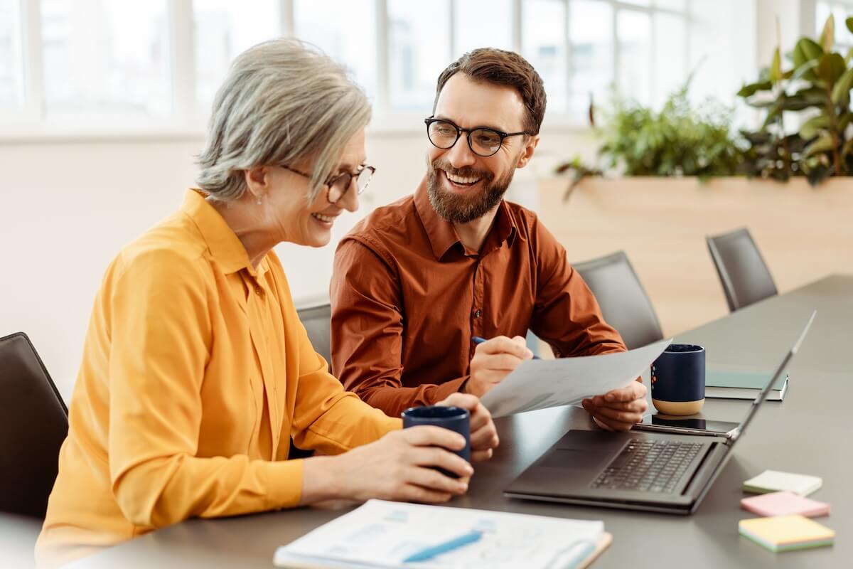 Signs a top performer is leaving: colleagues talking to each other