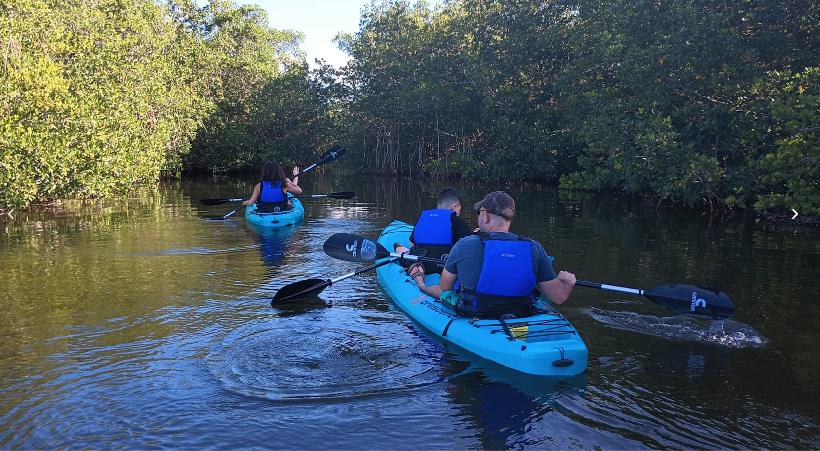 kayaking