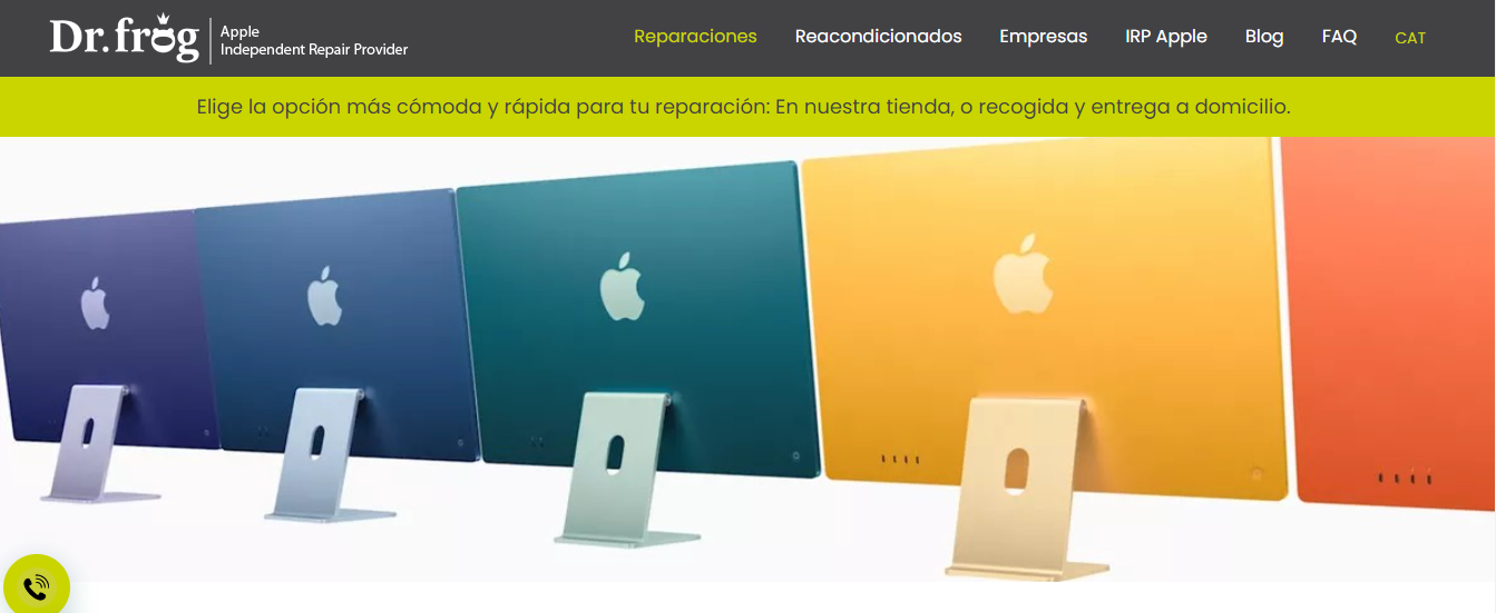 Actualizaciones y mantenimiento en reparación de macbook en Barcelona.
