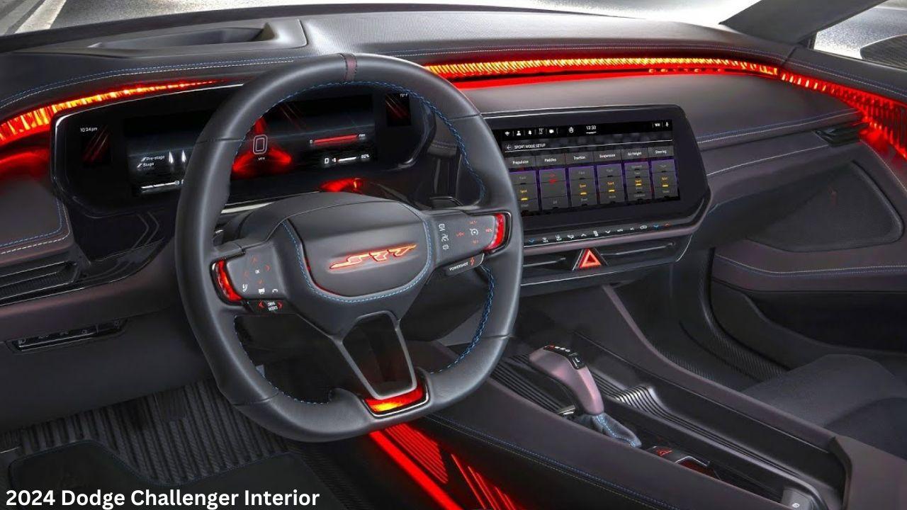 2024 Dodge Challenger Interior Comfort and Technology