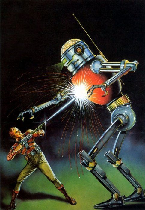 The Mad Robot (1943) by Robert Fuqua | Science fiction artwork, Science ...