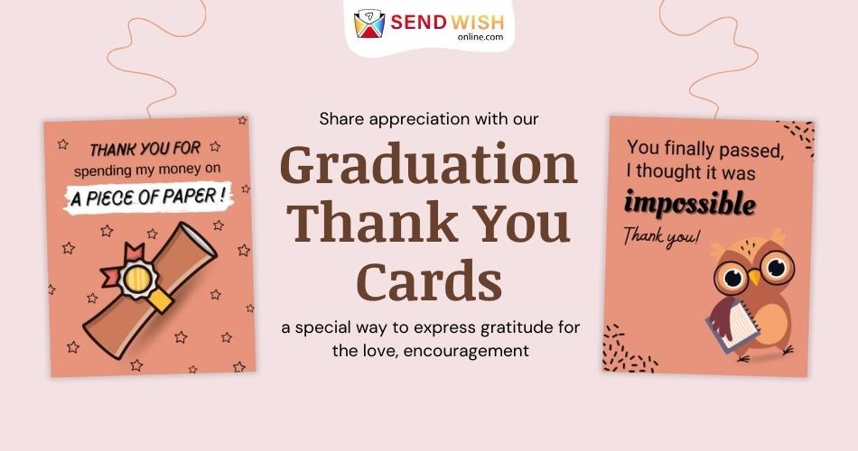 Ink Your Appreciation: Crafting the Perfect Graduation Thank You Cards