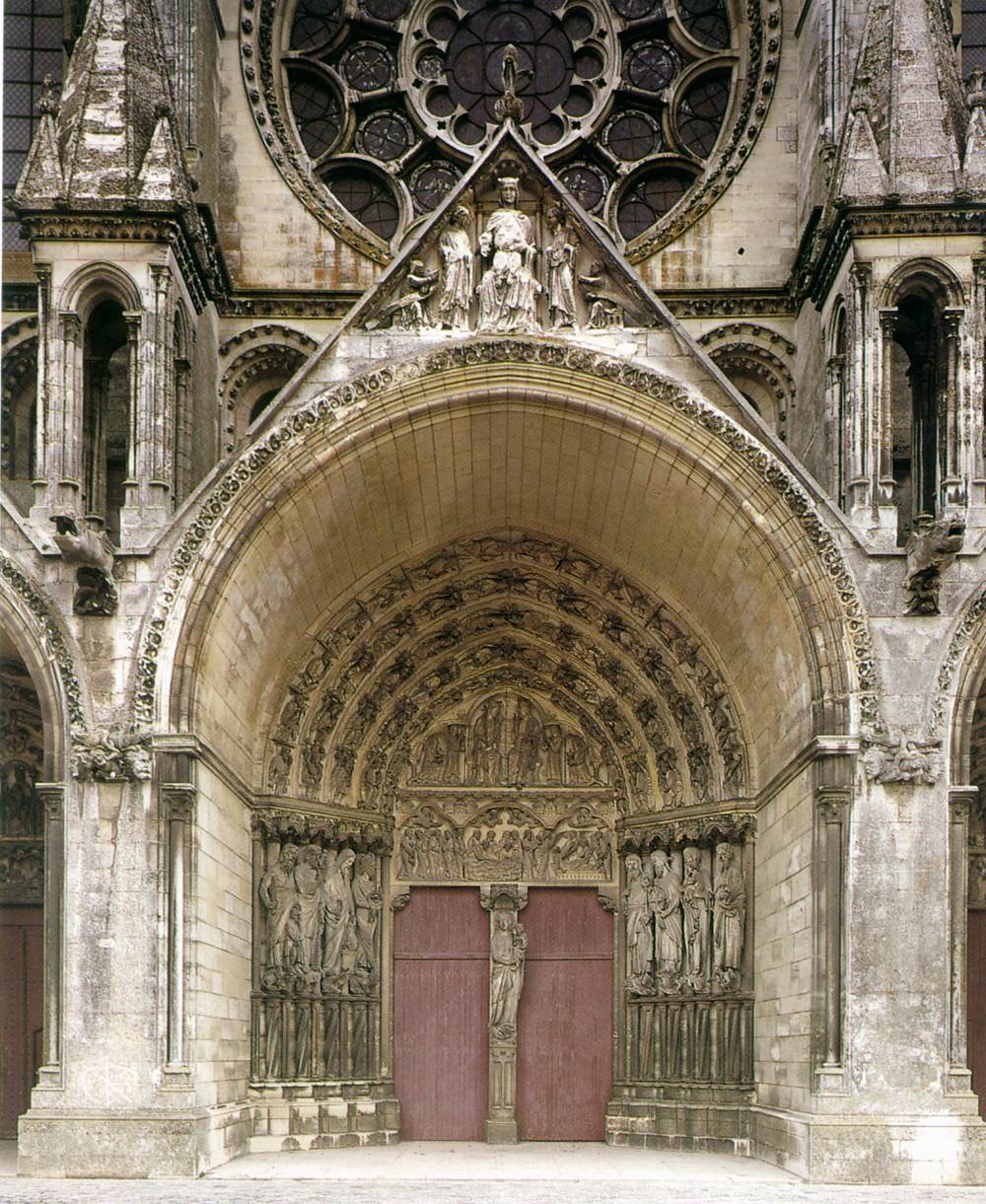 Central portal at Cathedral of Notre-Dame - Decoding Romanesque Architecture: Arches, Columns, Portals - image 4