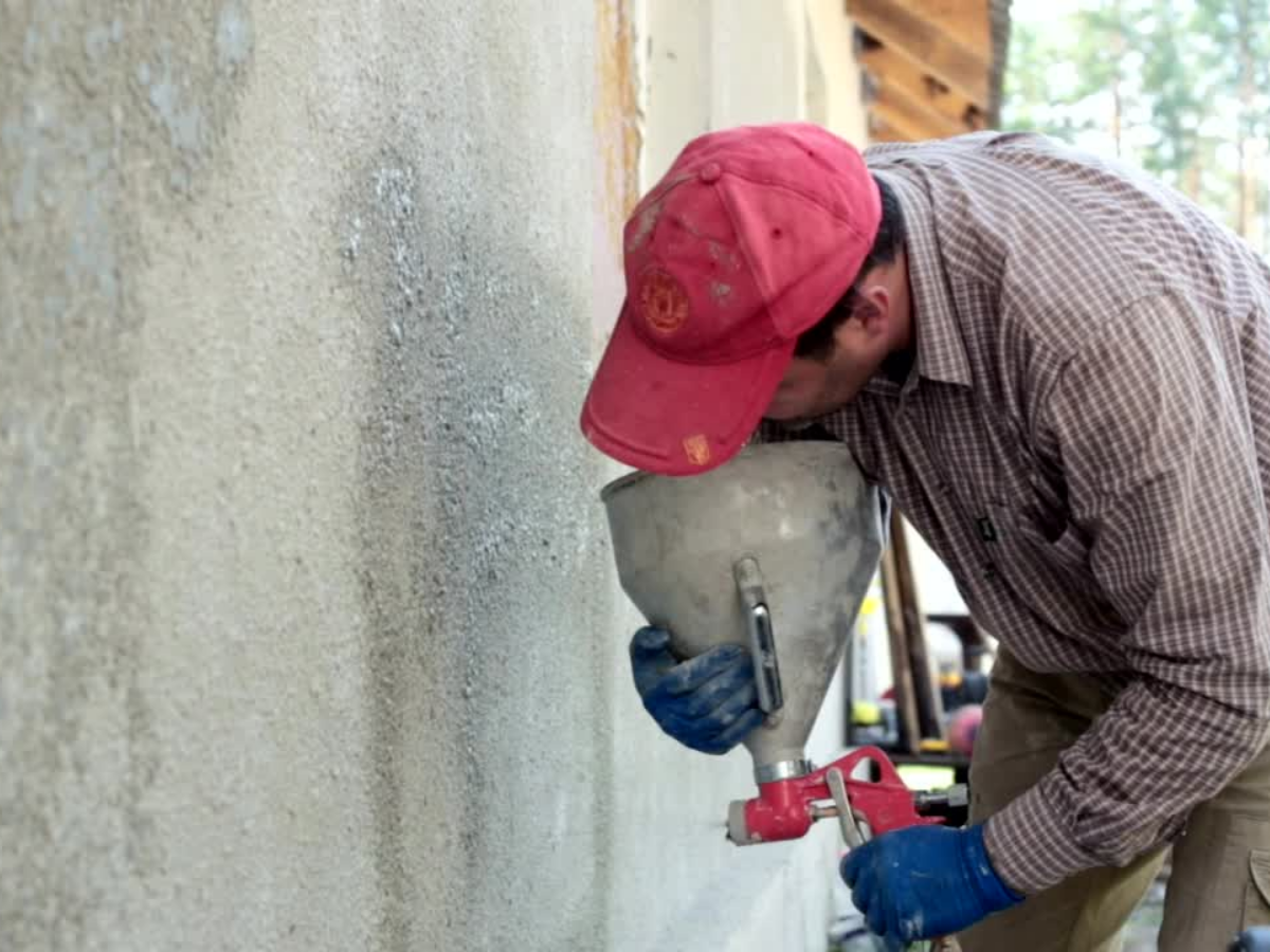 Spray Plastering