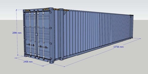 Shipping Container Sizes