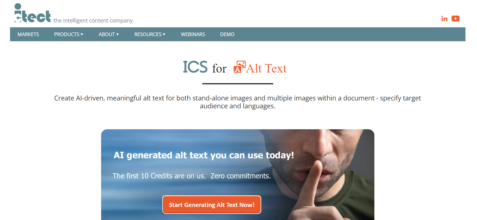 Ictect Alt Text Generator