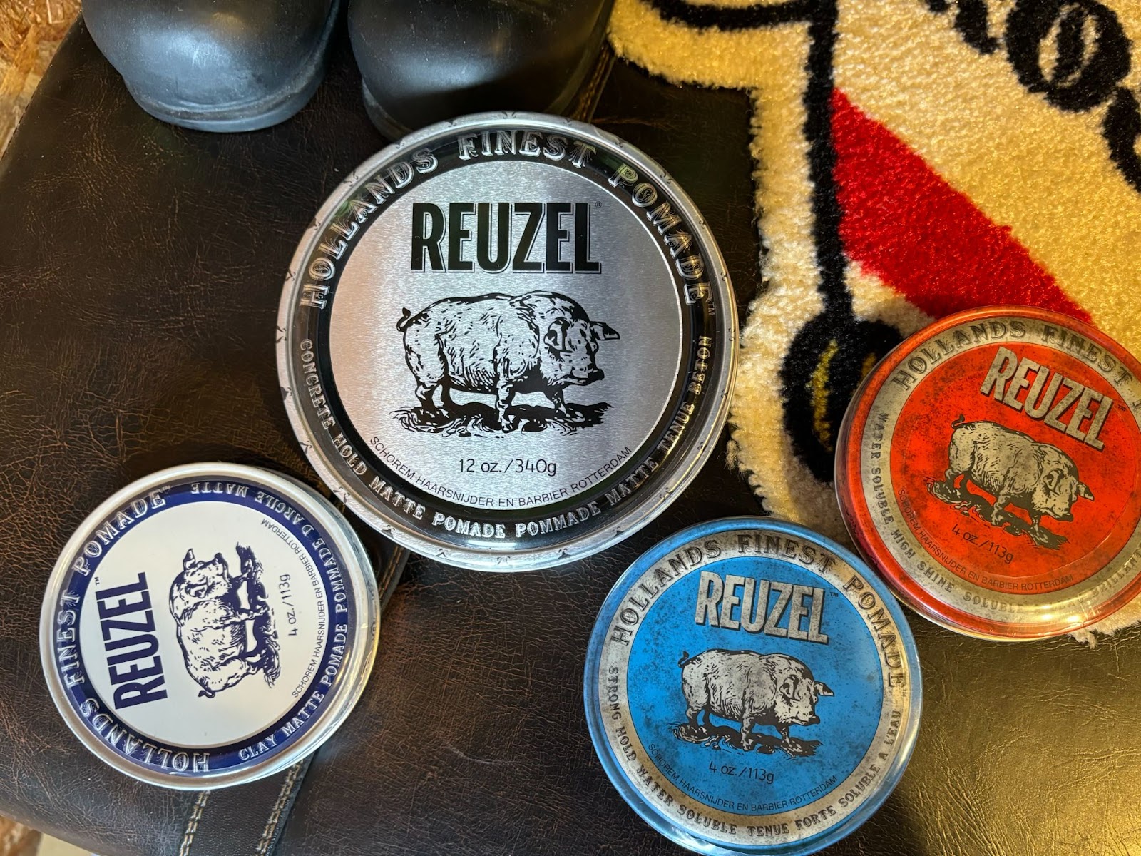 REUZEL POMADE ルーゾー コンクリートホールドポマード - ヘアケア