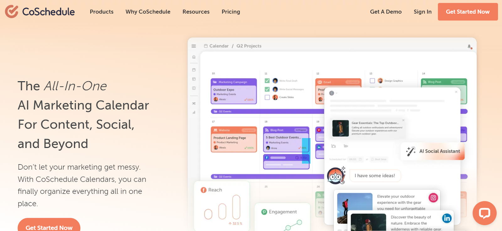 CoSchedule social media tool