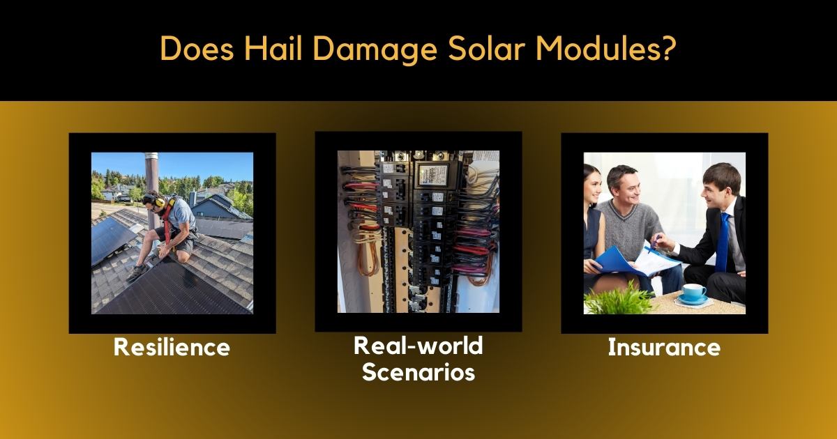 Does Hail Damage Solar Modules?