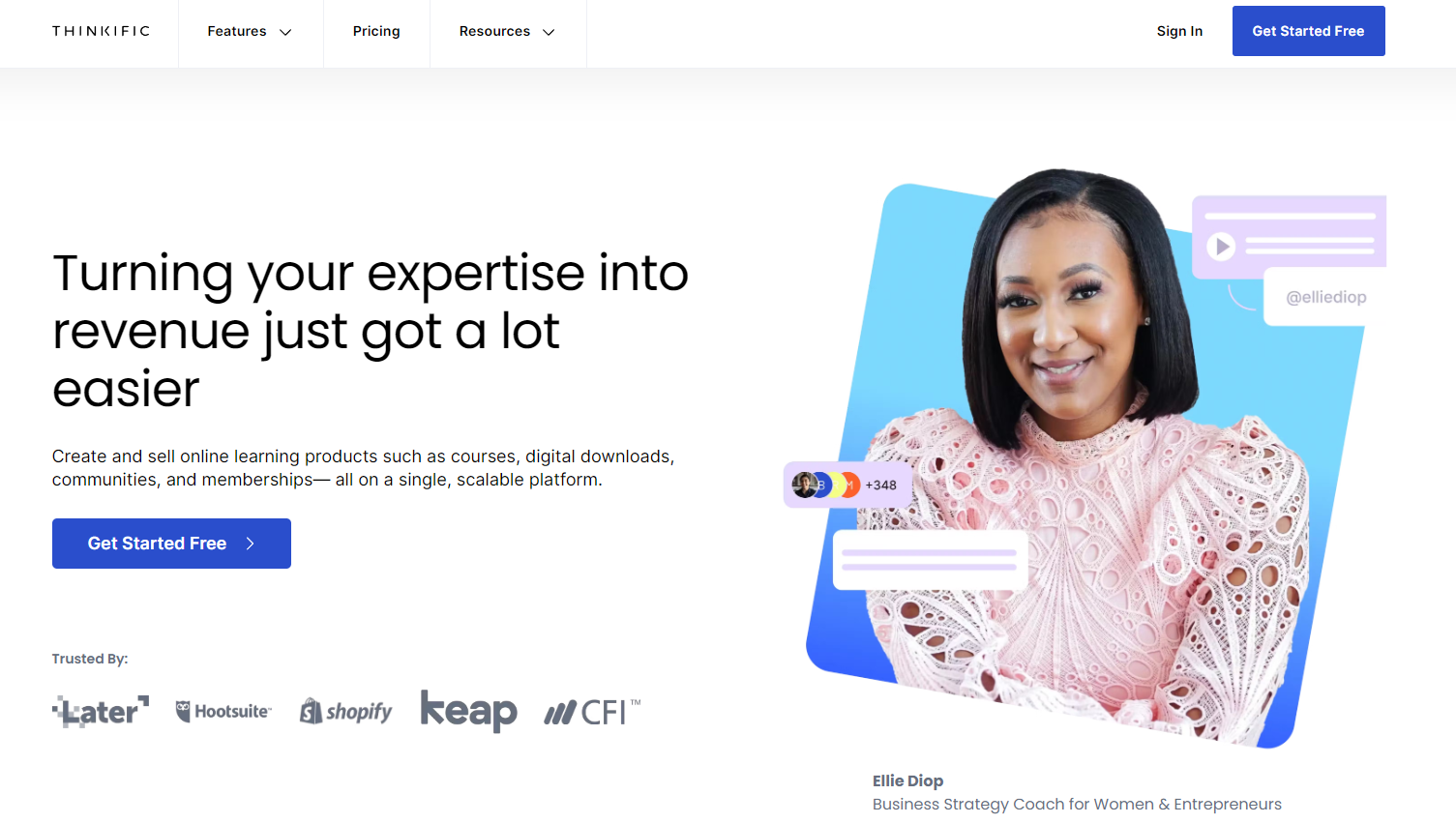 Thinkific: Turning your expertise into revenue just got a lot easier