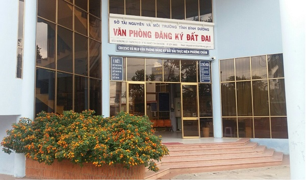 Văn phòng đăng ký đất đai tỉnh Bình Dương