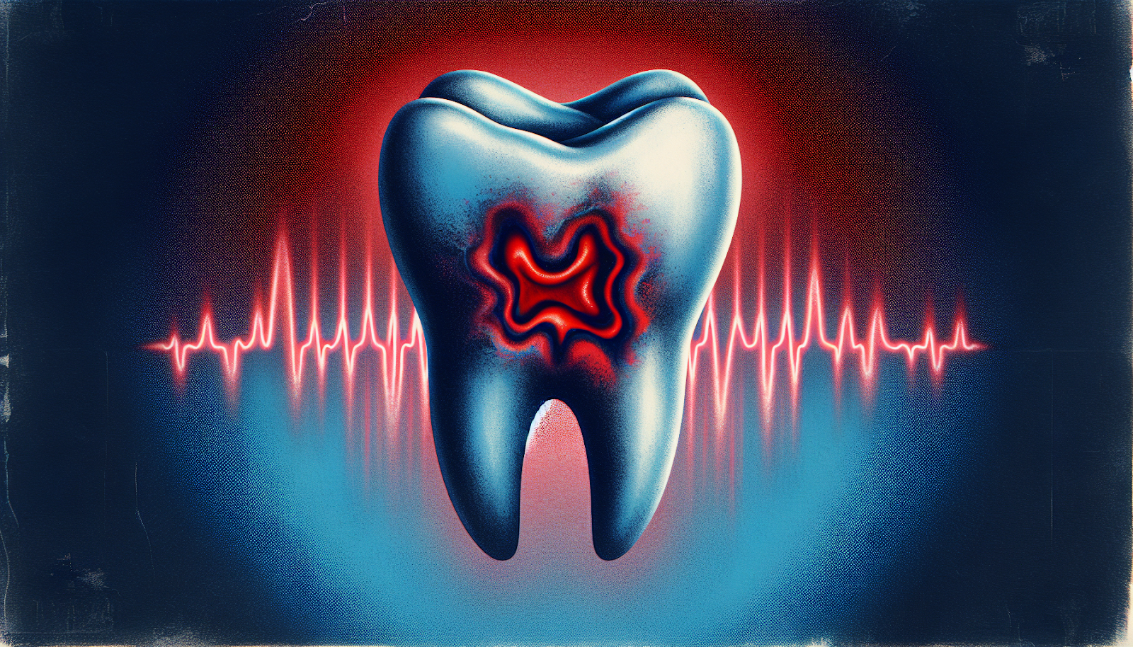 Illustration of a painful tooth