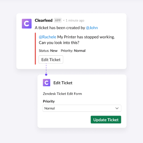 Zendesk and Slack - successful live chat integration