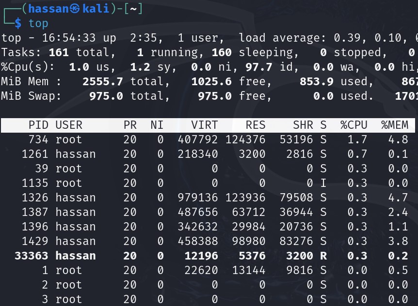 top command in linux. Ethical Hacking Series [Part 2]: Mastering the Linux Command Line. Bash scripting and automation