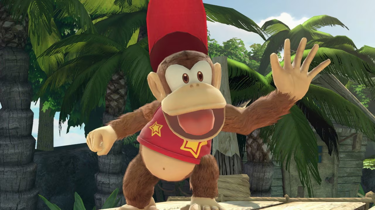 Diddy Kong - Characters Beginning With D