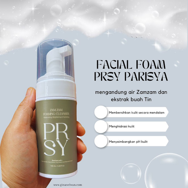 PRSY PARISYA FACIAL FOAM DARI AIR ZAM ZAM