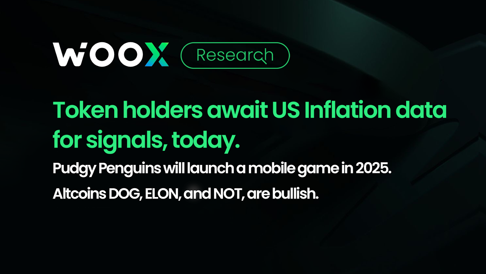 Token holders await US Inflation data for signals, today