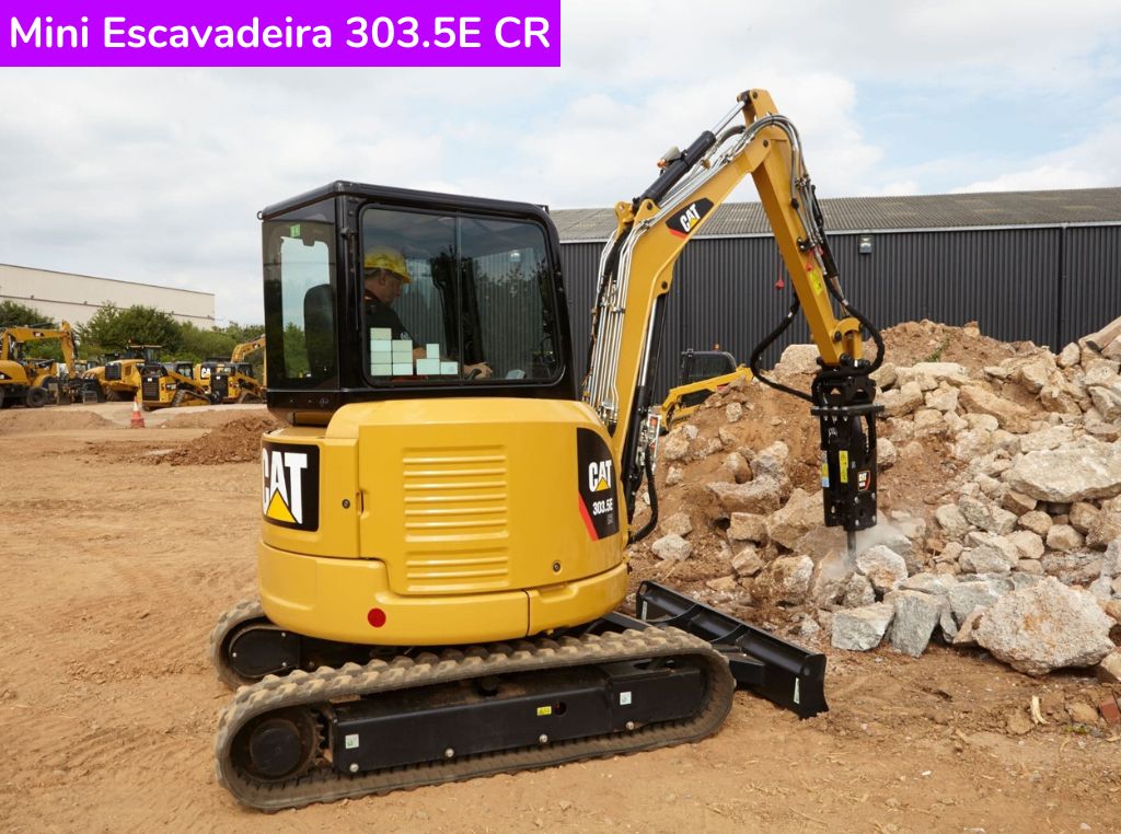 Catálogo Mini Escavadeira 303.5E CR Caterpillar