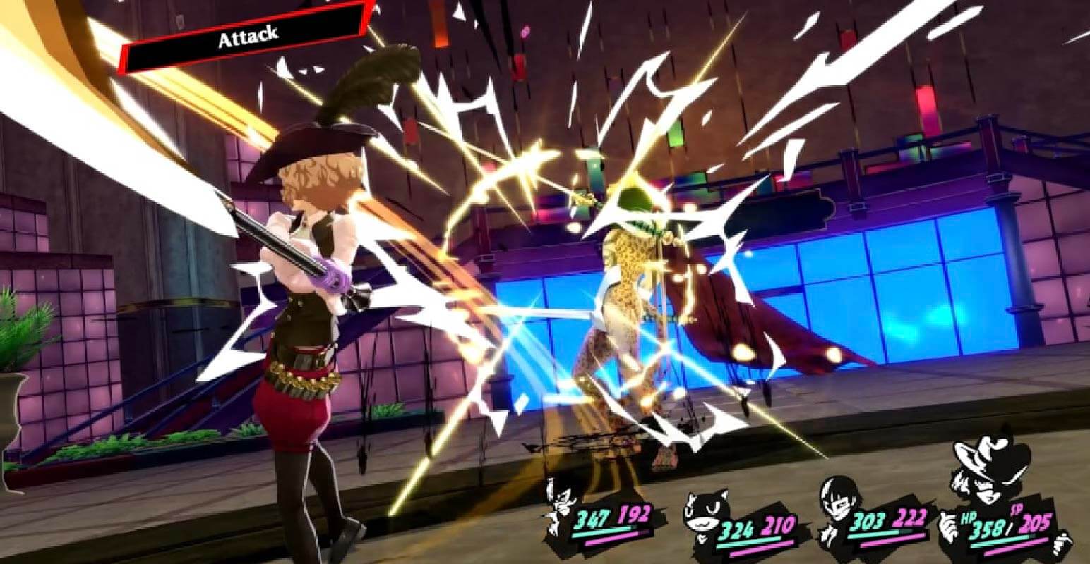 A screenshot of Persona 5 gameplay