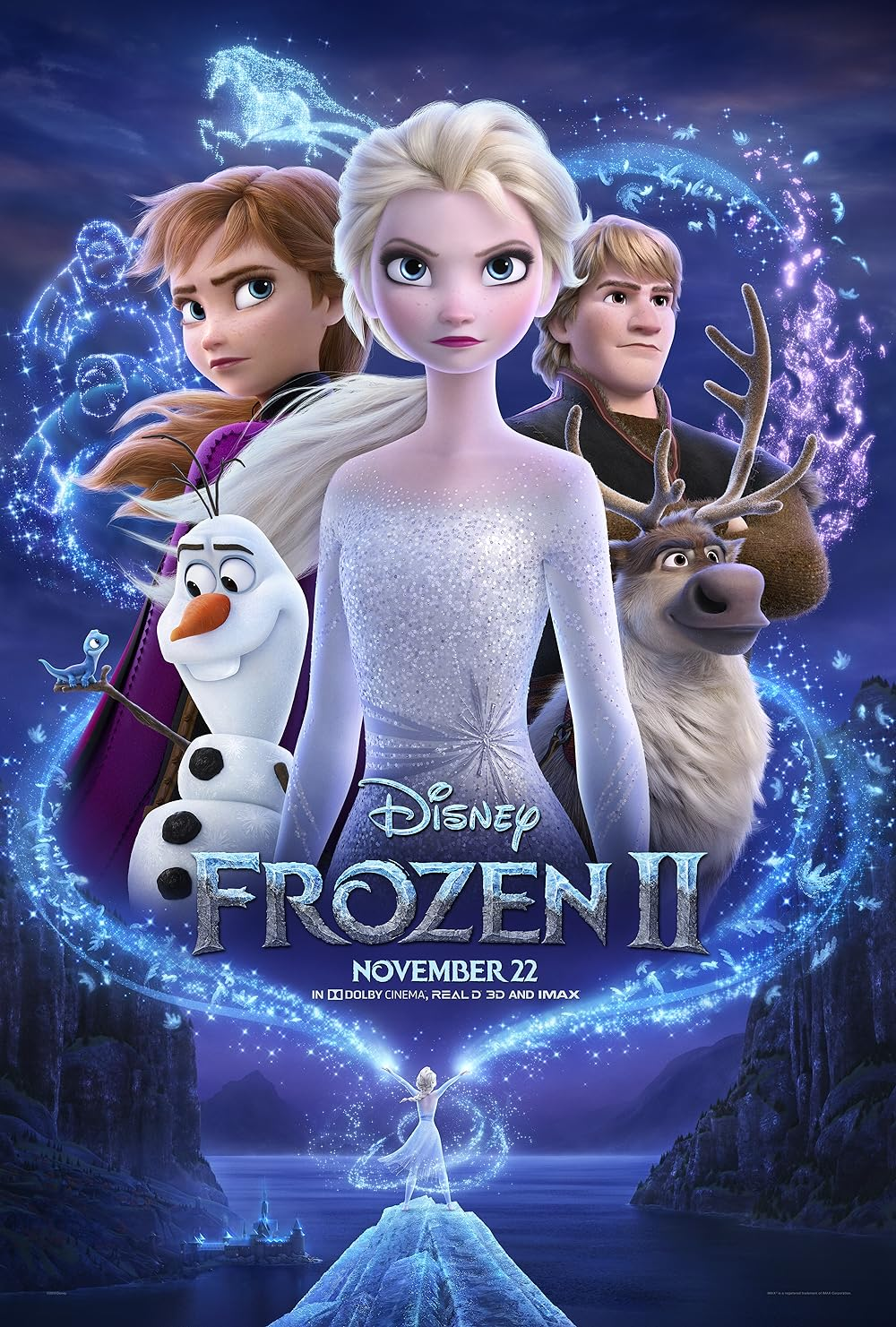 Frozen 2- adventure fantasy movie list