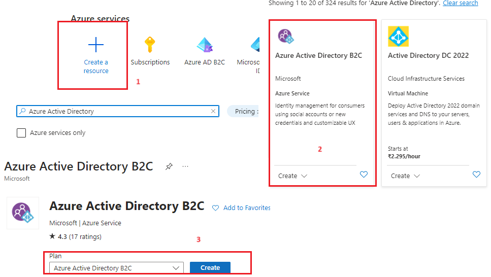 Create an Azure AD B2C