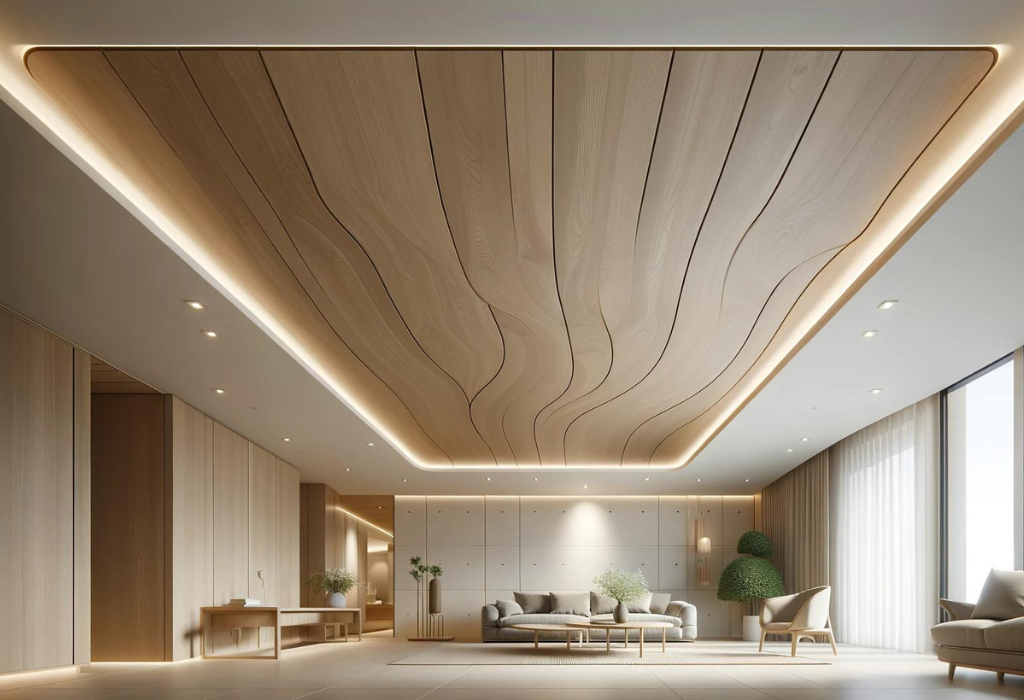 Benefits of Using Veneer in Ceiling Designs