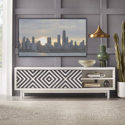 Geometric TV Stand