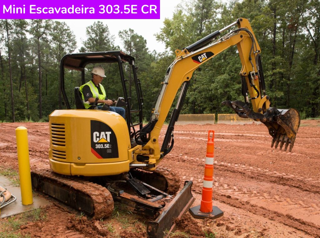 Catálogo Mini Escavadeira 303.5E CR Caterpillar