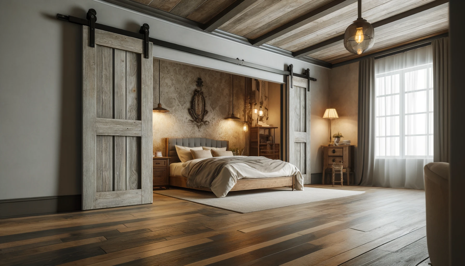 Barn Doors: Rustic Appeal and Vintage Charm 
