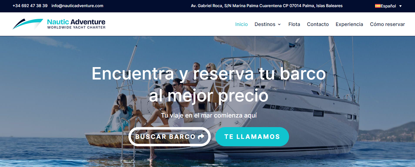 Alquiler de veleros en Mallorca.
