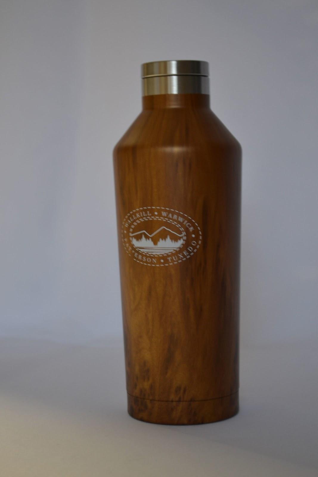 Heath and hygiene wood water bottle 2024