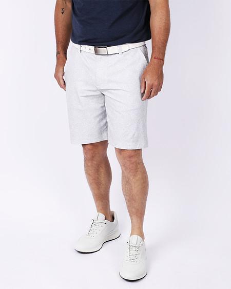 Cutter & Buck Bainbridge Men's Sport Constellation Shorts in Solitaire White