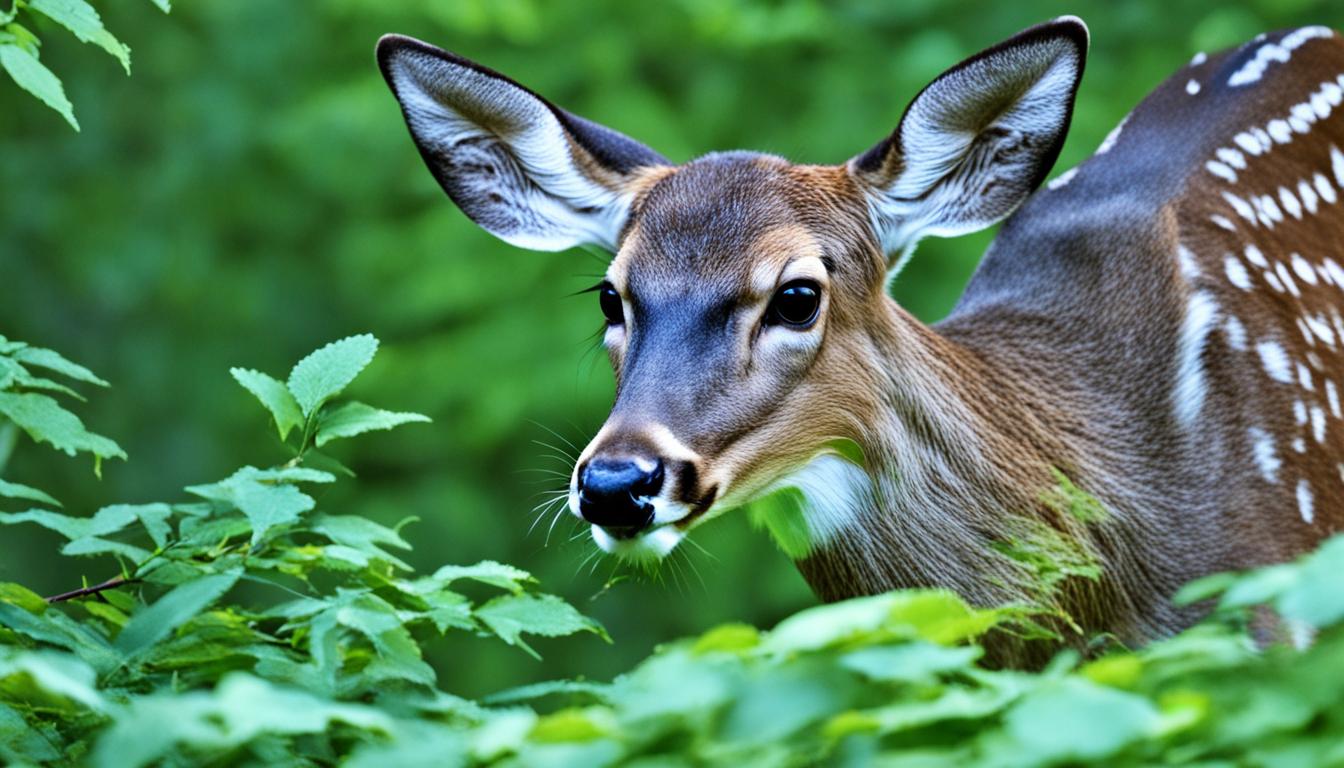 deer food consumption