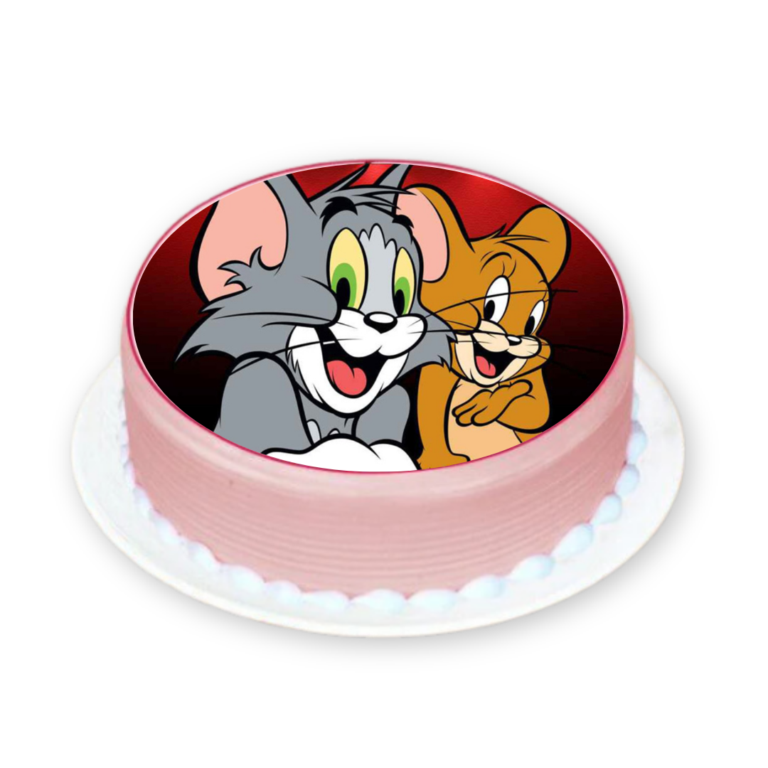 Cartoon Photo Cake