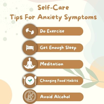 Self-Care Tips for Managing Anxiety Symptoms