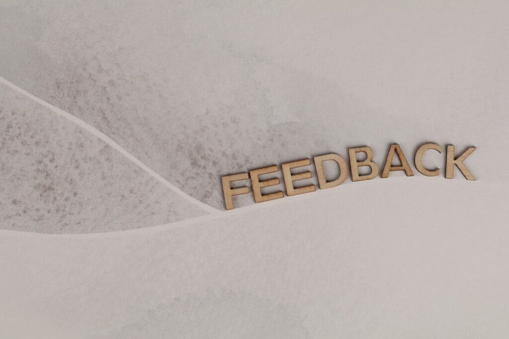 Ordet "feedback"