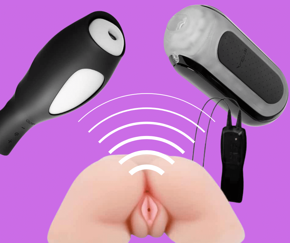 Vibrating strokers, showing 3 types of strokers with vibration