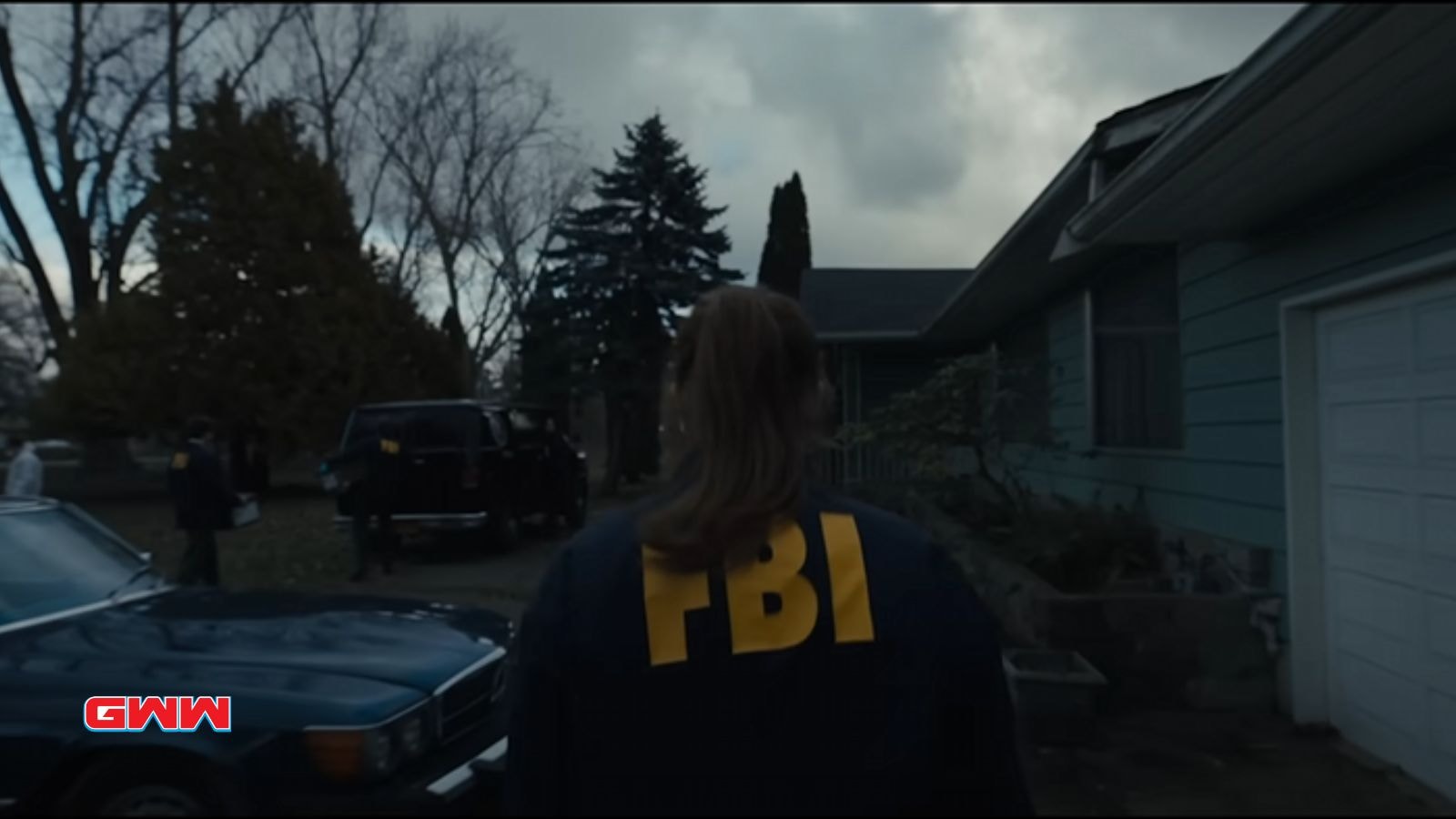 Agent Lee Harker in her FBI uniform