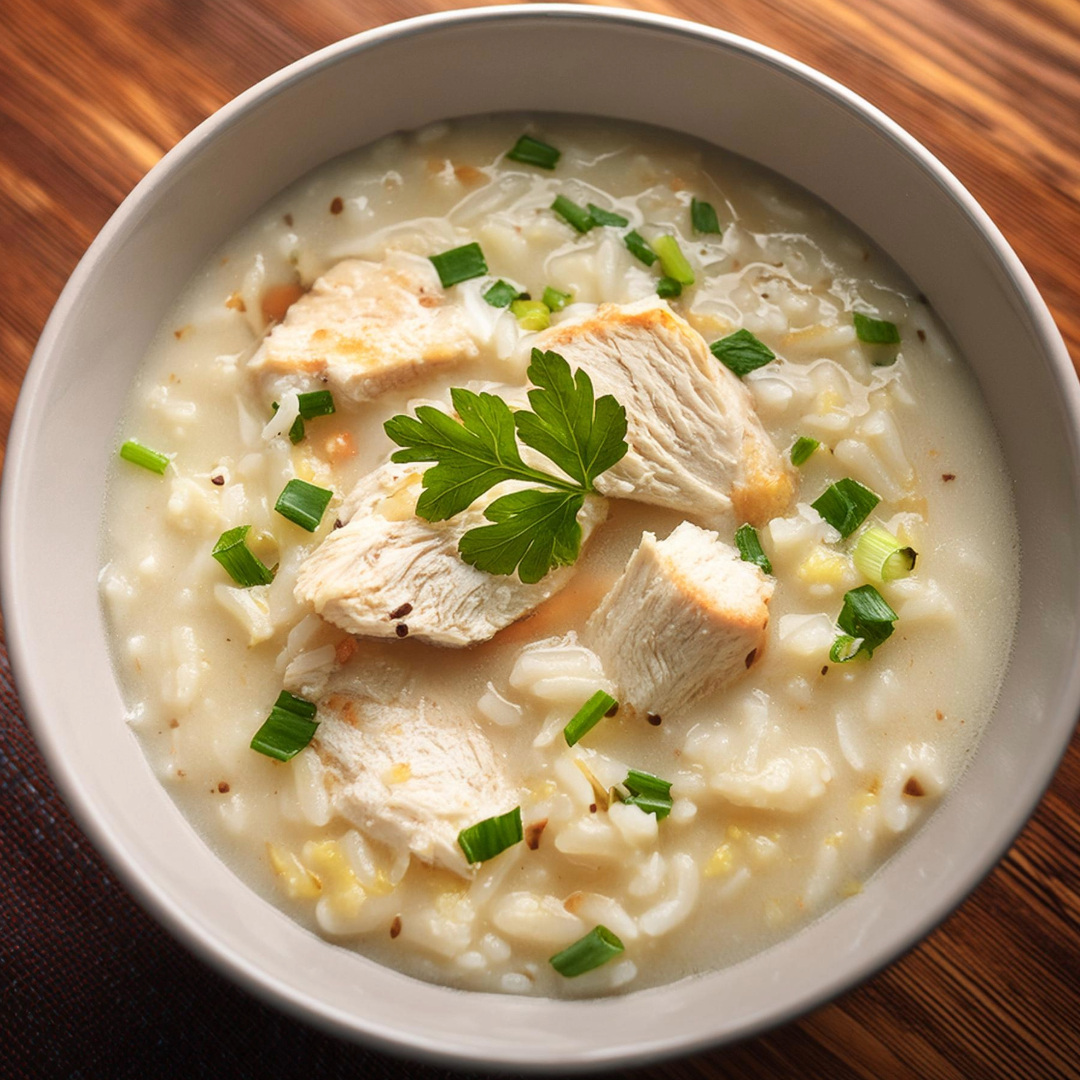 Creamy Chicken & Rice Soup 1