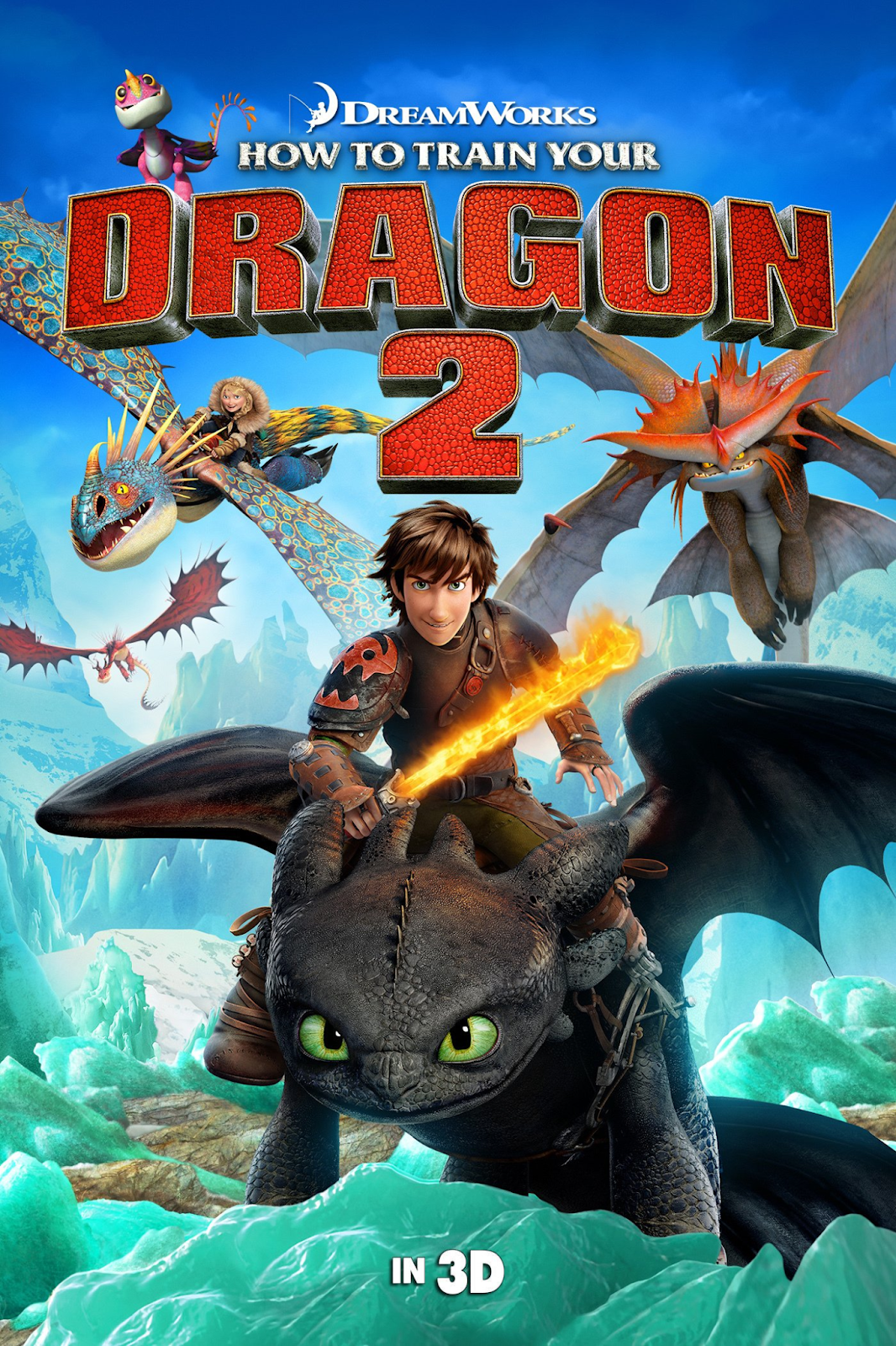 How To Train Your Dragon 2- action adventure fantasy movie