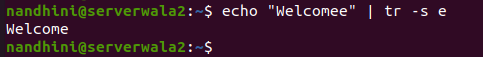 Linux tr Command Examples