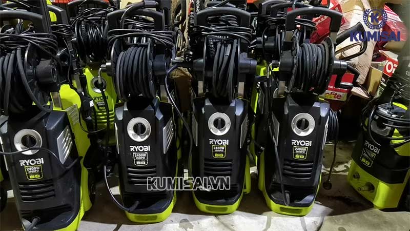 Máy bơm rửa xe Ryobi 2400W có tốt không?