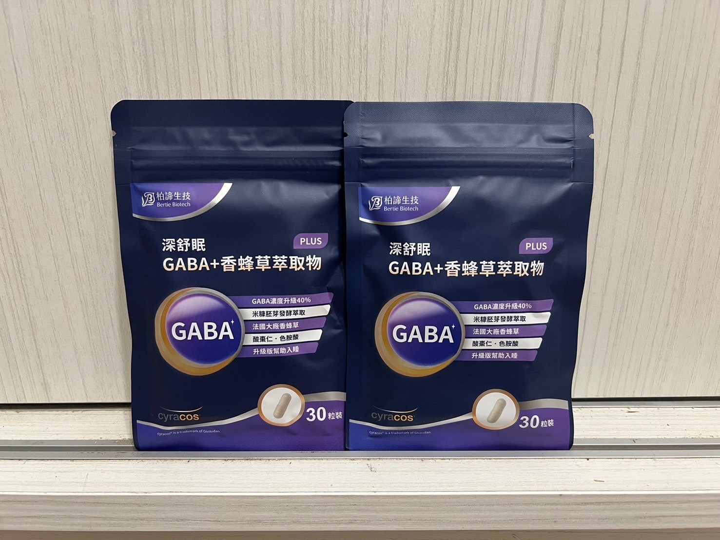 【幫助睡眠保健食品開箱】柏諦生技、深舒眠 GABA+香蜂草萃