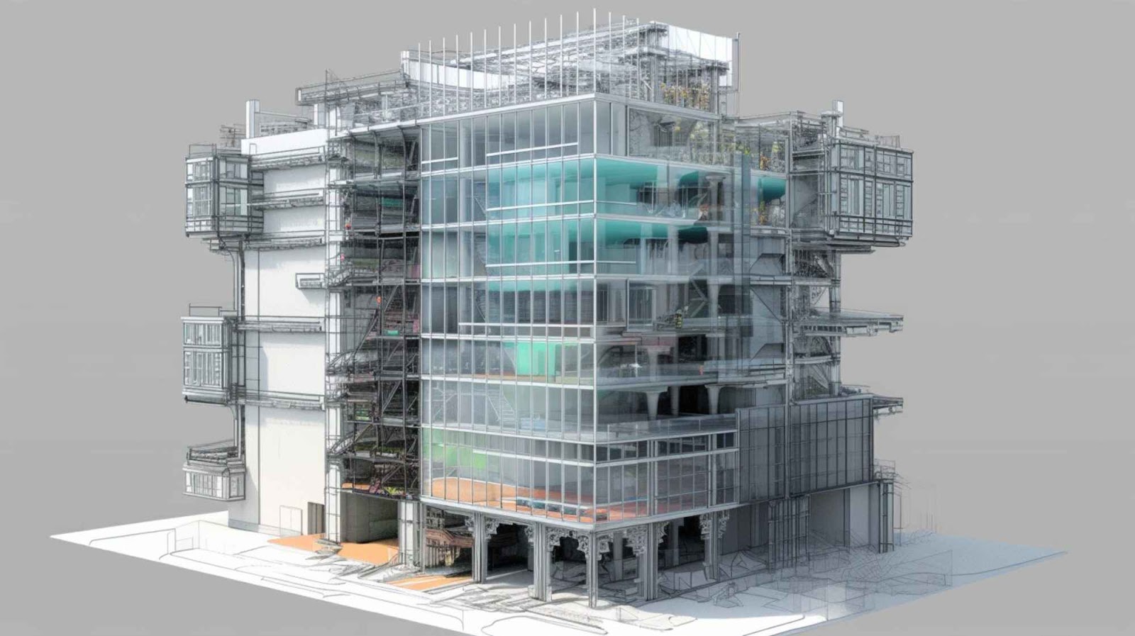 LOD 100 in BIM Architecture in conceptual design - image 1