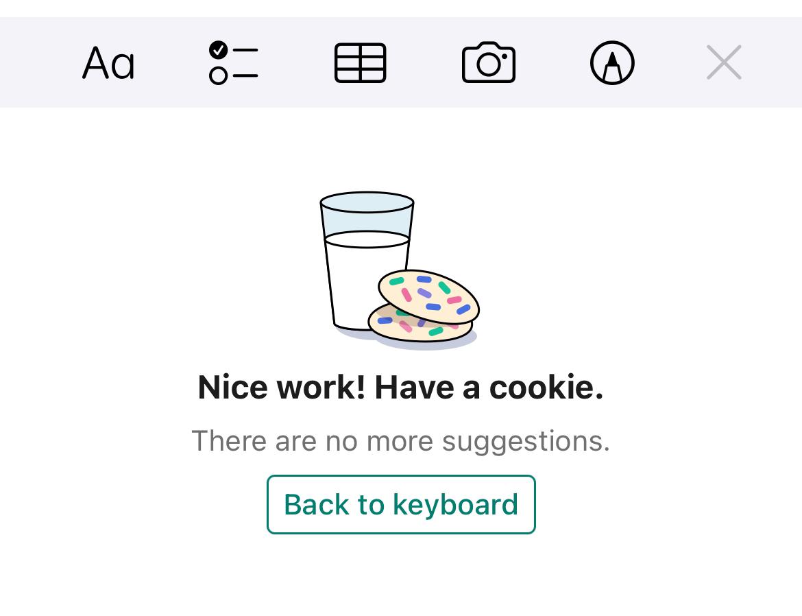 Grammarly’s phone notification